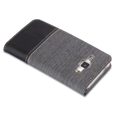 Samsung Galaxy J1 2015 lommebokdeksel etui (grå)