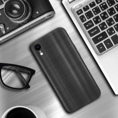 iPhone XR Silikondeksel Beskyttelse (svart)