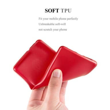 Deksel HTC U PLAY Case Cover (rød)