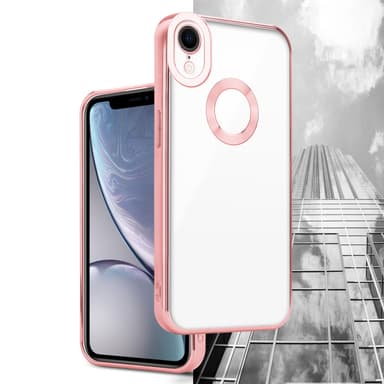 iPhone XR silikondeksel Krom case (gjennomsiktig)