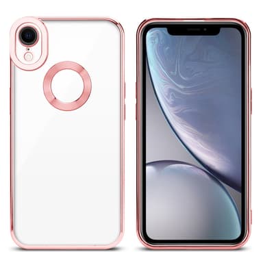 iPhone XR silikondeksel Krom case (gjennomsiktig)