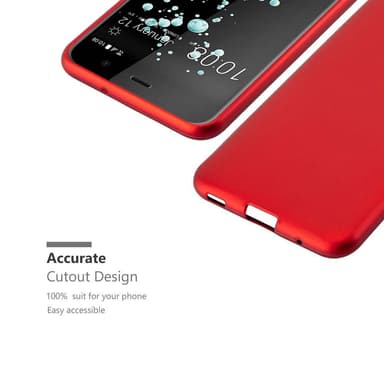 Deksel HTC U PLAY Case Cover (rød)