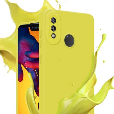 Huawei P20 LITE 2018 / NOVA 3E Deksel case (gul)