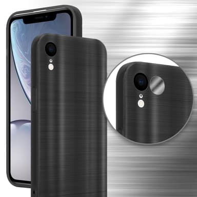 iPhone XR Silikondeksel Beskyttelse (svart)