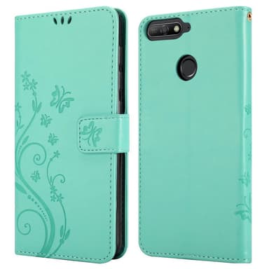 Honor 7A / Huawei Y6 PRIME 2018 lommebokdeksel Blomster