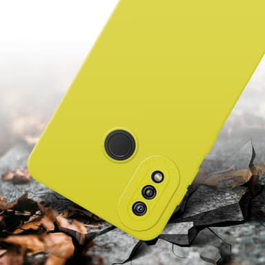 Huawei P20 LITE 2018 / NOVA 3E Deksel case (gul)