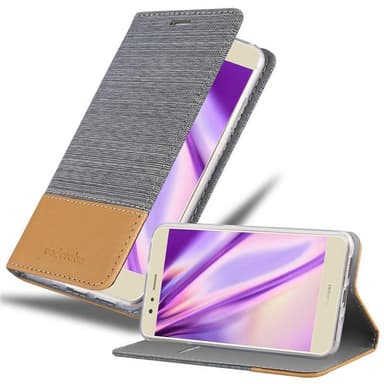 Huawei P10 LITE lommebokdeksel etui (grå)