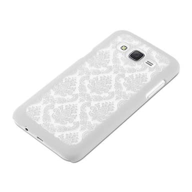 Samsung Galaxy J5 2015 Hardt Deksel Cover (hvit)