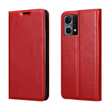 Realme 7 5G lommebokdeksel case (rød)