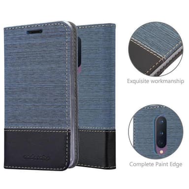 OnePlus 8 lommebokdeksel etui (blå)