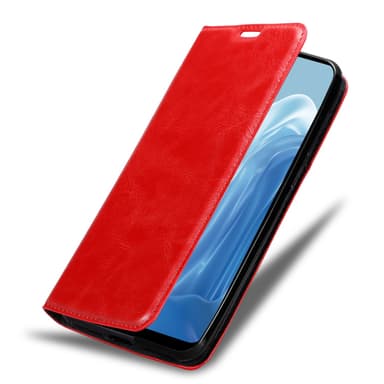 Realme 7 5G lommebokdeksel case (rød)