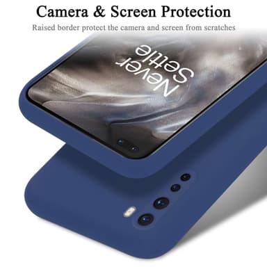 OnePlus Nord silikondeksel case (Blå)