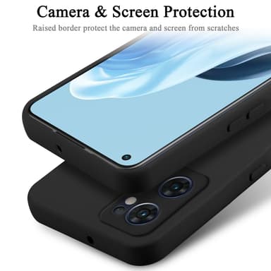 OPPO Find X5 Lite silikondeksel case (Svart)