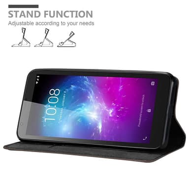 ZTE Blade A3 2019 lommebokdeksel case (brun)