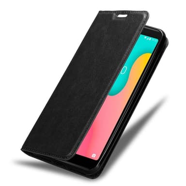 WIKO Y60 lommebokdeksel case (svart)