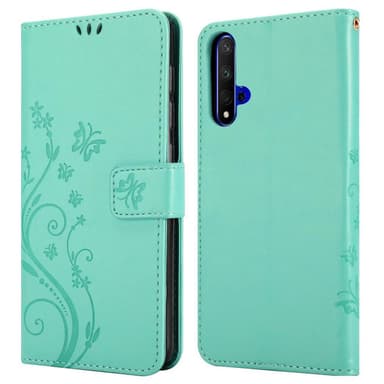 Honor 20 / 20S / Huawei NOVA 5T lommebokdeksel Blomster