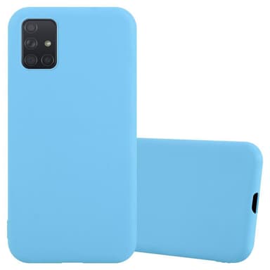 Deksel Samsung Galaxy A51 4G / M40s Silikon cover (blå)