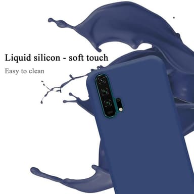Honor 20 PRO silikondeksel case (blå)