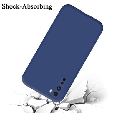 OnePlus Nord silikondeksel case (Blå)