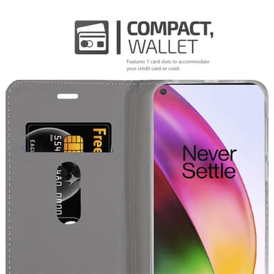 OnePlus 8 lommebokdeksel etui (blå)