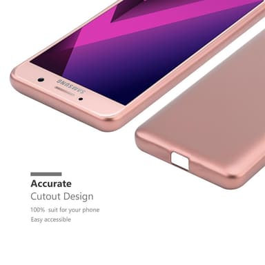 Deksel Samsung Galaxy A7 2017 Case Cover (rosa)