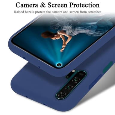 Honor 20 PRO silikondeksel case (blå)