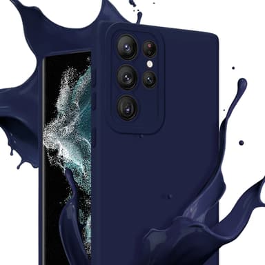 Samsung Galaxy S22 ULTRA Deksel case (blå)
