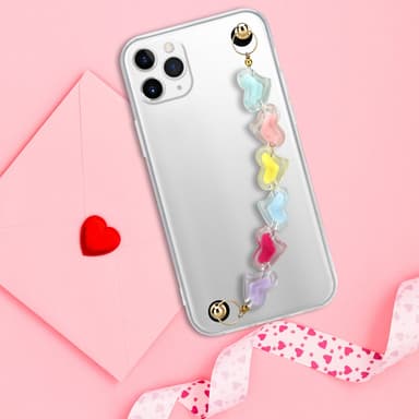 iPhone 11 PRO MAX Deksel med kjede (gjennomsiktig)