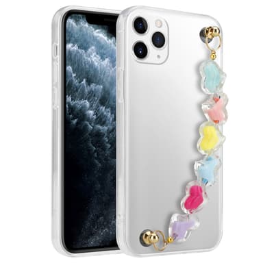 iPhone 11 PRO MAX Deksel med kjede (gjennomsiktig)