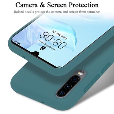 Huawei P30 silikondeksel case (grønn)