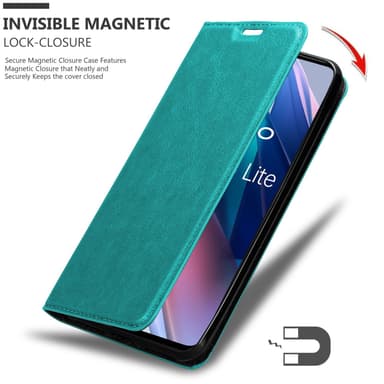 Oppo FIND X3 LITE lommebokdeksel case (turkis)