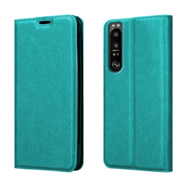Sony Xperia 1 III lommebokdeksel case (turkis)