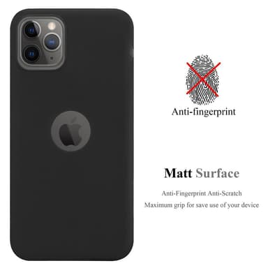 Deksel iPhone 11 PRO Silikon cover (svart)