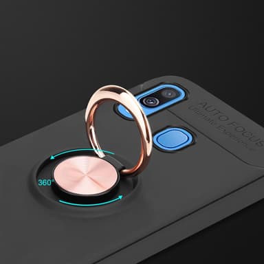 Samsung Galaxy A40 silikondeksel cover (svart)