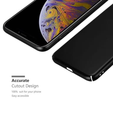 Deksel iPhone XS MAX Case Cover (svart)