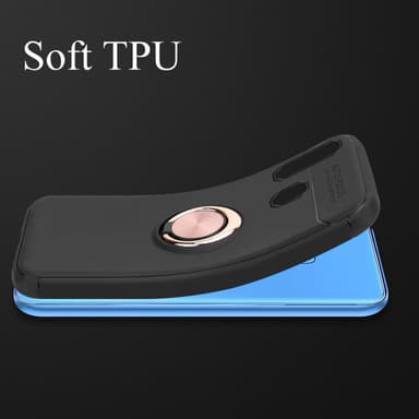 Samsung Galaxy A40 silikondeksel cover (svart)