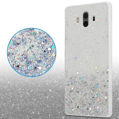 Huawei MATE 10 / NOVA 2i Silikondeksel Glitter