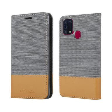 Samsung Galaxy M31 lommebokdeksel etui (grå)