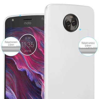 Deksel Motorola MOTO Z Case Cover (sølv)