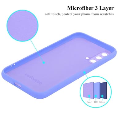 OnePlus Nord CE 5G silikondeksel case (Lilla)