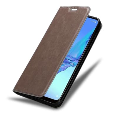 Oppo A53 lommebokdeksel case (brun)