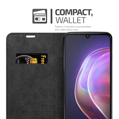 Vivo V21 4G / 5G lommebokdeksel case (rød)