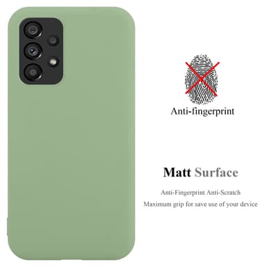 Deksel Samsung Galaxy A53 5G Silikon cover (grønn)