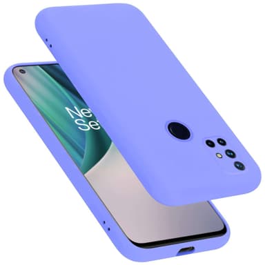 OnePlus Nord N10 5G silikondeksel case (Lilla)
