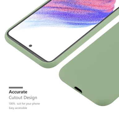 Deksel Samsung Galaxy A53 5G Silikon cover (grønn)