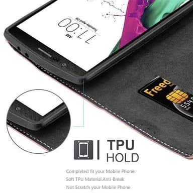 LG G4 / G4 PLUS Deksel Case Cover (rosa)