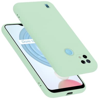 Realme C21 silikondeksel case (grønn)