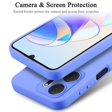 Honor x7a silikondeksel case (Lilla)