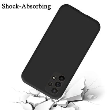 Samsung Galaxy A23 4G / 5G silikondeksel case (svart)