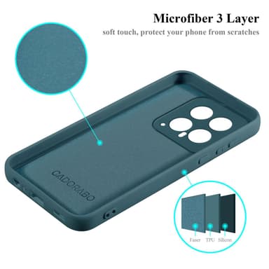 Xiaomi 14 silikondeksel case (Grønn)